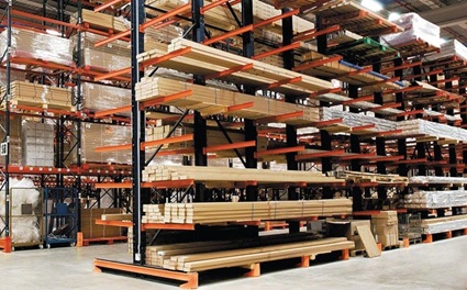 Cantilever Rack for Albuquerque warehouses