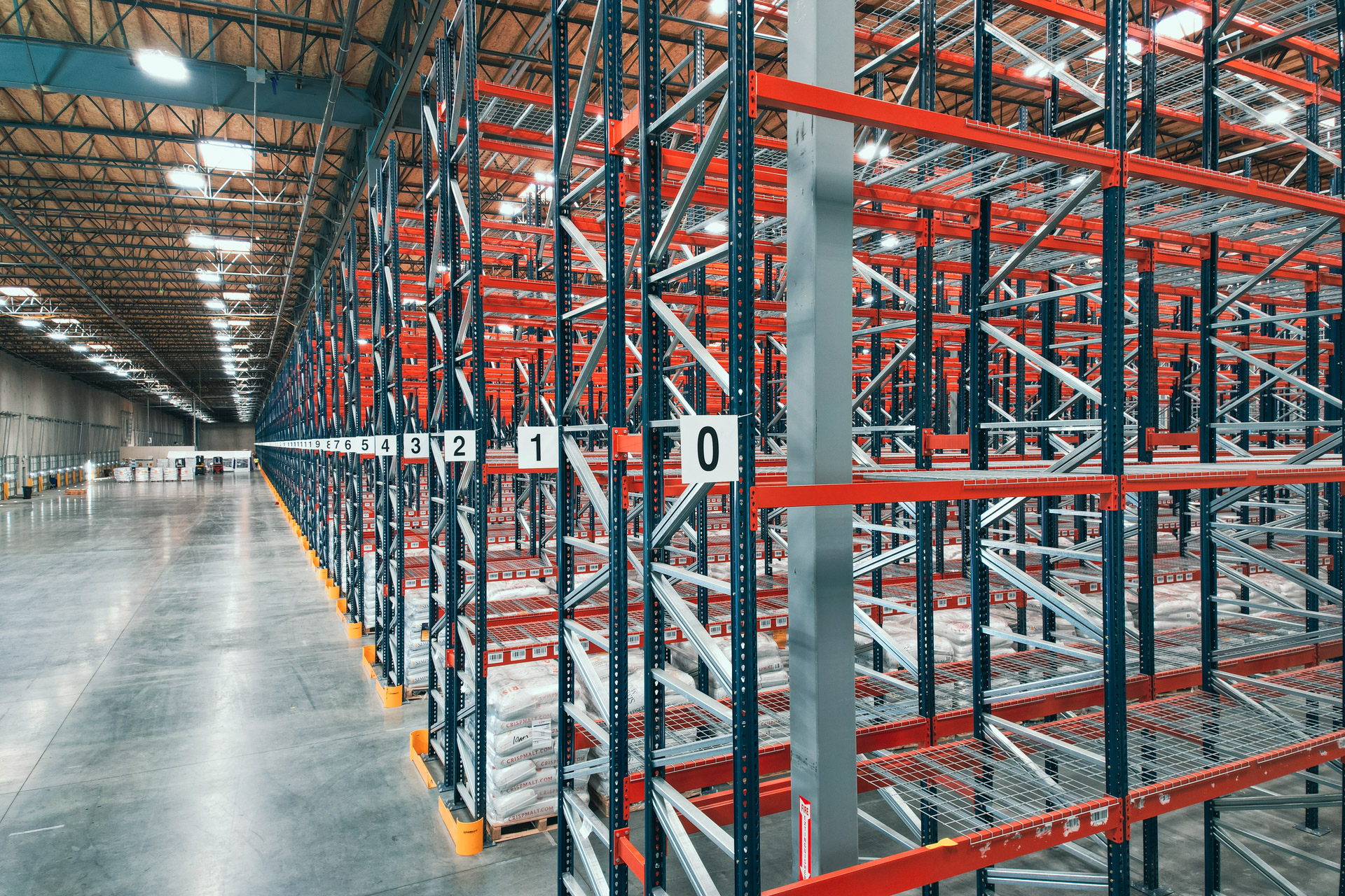Industrial pallet racking warehouse in Albuquerque New Mexico