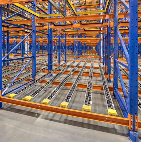 Pallet Flow Rack for Albuquerque warehouses