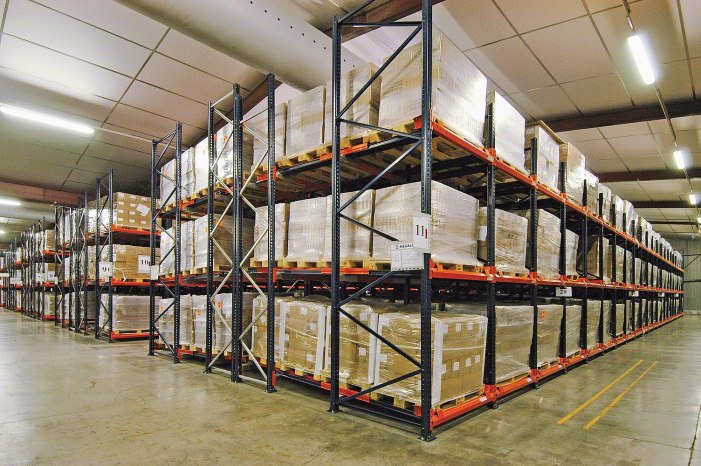 Push Back Pallet Rack for Albuquerque warehouses